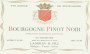 Lamblin et Fils Bourgogne Pinot Noir 2013 Front Label