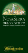 Mastroberardino NovaSerra Greco di Tufo 2009 Front Label