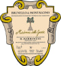 Il Marroneto Brunello Madonna delle Grazie 2009 Front Label