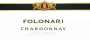 Folonari Chardonnay 2008 Front Label