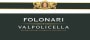 Folonari Valpolicella 2014 Front Label