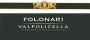 Folonari Valpolicella 2010 Front Label