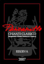 Panzanello Chianti Classico Riserva 2007 Front Label