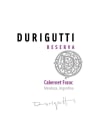 Durigutti Reserva Cabernet Franc 2011 Front Label