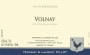 Domaine Fernand & Laurent Pillot Volnay 2012 Front Label