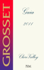Grosset Gaia Cabernets 2011 Front Label