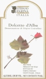 Stefano Farina Dolcetto d'Alba 2014 Front Label
