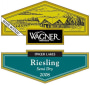 Wagner Vineyards Semi Dry Riesling 2008 Front Label