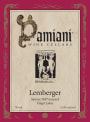 Damiani Wine Cellars Sunrise Hill Vineyards Lemberger 2014 Front Label