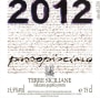 Passopisciaro Passorosso 2012 Front Label
