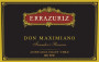 Errazuriz Don Maximiano Founder's Reserve 2012 Front Label