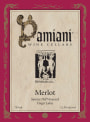 Damiani Wine Cellars Sunrise Hill Vineyard Merlot 2011 Front Label