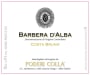Poderi Colla Barbera d'Alba Costa Bruna 2013 Front Label