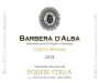 Poderi Colla Barbera d'Alba Costa Bruna 2014 Front Label
