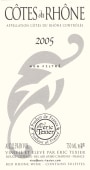 Eric Texier Cotes du Rhone 2005 Front Label