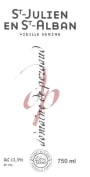 Eric Texier Saint Julien en Saint Alban Vieille Serine 2011 Front Label