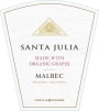 Santa Julia Malbec 2012 Front Label