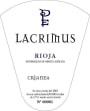 Rodriguez Sanzo Lacrimus Crianza 2005 Front Label