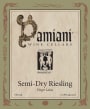 Damiani Wine Cellars Semi-Dry Riesling 2011 Front Label