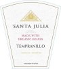 Santa Julia Organic Tempranillo 2012 Front Label