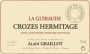 Alain Graillot Crozes-Hermitage La Guiraude 2007 Front Label