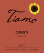Tiamo Organic Chianti 2011 Front Label