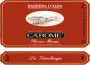 Ca' Rome Barbera d'Alba La Gamberaja 2011 Front Label