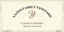 Yates Family Vineyard Fleur de Veeder 2009 Front Label
