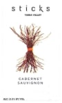 Sticks Cabernet Sauvignon 2013 Front Label