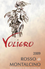 Voliero Rosso di Montalcino 2009 Front Label