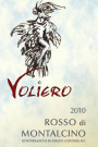 Voliero Rosso di Montalcino 2010 Front Label