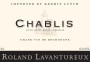 Roland Lavantureux Chablis 2010 Front Label