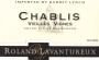 Roland Lavantureux Chablis Vieilles Vignes 2013 Front Label