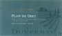 Romain Duvernay Cotes du Rhone Villages Plan de Dieu 2012 Front Label