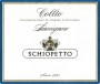 Schiopetto Collio Sauvignon Blanc 2013 Front Label