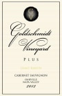 Goldschmidt Vineyard Oakville PLUS Game Ranch Cabernet Sauvignon 2012 Front Label