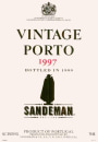 Sandeman Vau Vintage Port 1997 Front Label