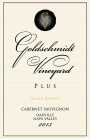Goldschmidt Vineyard Oakville PLUS Game Ranch Cabernet Sauvignon 2013 Front Label