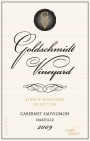 Goldschmidt Vineyard Game Ranch Cabernet Sauvignon 2009 Front Label