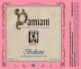 Damiani Wine Cellars Bollicini 2014 Front Label