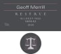 Geoff Merrill Reserve Shiraz 2005 Front Label