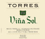 Torres Vina Sol 2006 Front Label