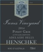 Henschke Innes Vineyard Littlehampton Pinot Gris 2014 Front Label
