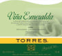 Torres Vina Esmeralda 2010 Front Label
