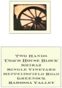 Two Hands Coach House Block Shiraz 2008 Front Label