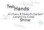 Two Hands Harry & Edward's Garden Shiraz 2010 Front Label