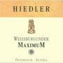 Hiedler Maximum Weisburgunder 2010 Front Label