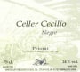 Celler Cecilio Priorat Negre 2007 Front Label