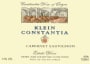 Klein Constantia Cabernet Sauvignon 2009 Front Label