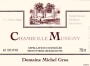 Domaine Michel Gros Chambolle-Musigny 2008 Front Label